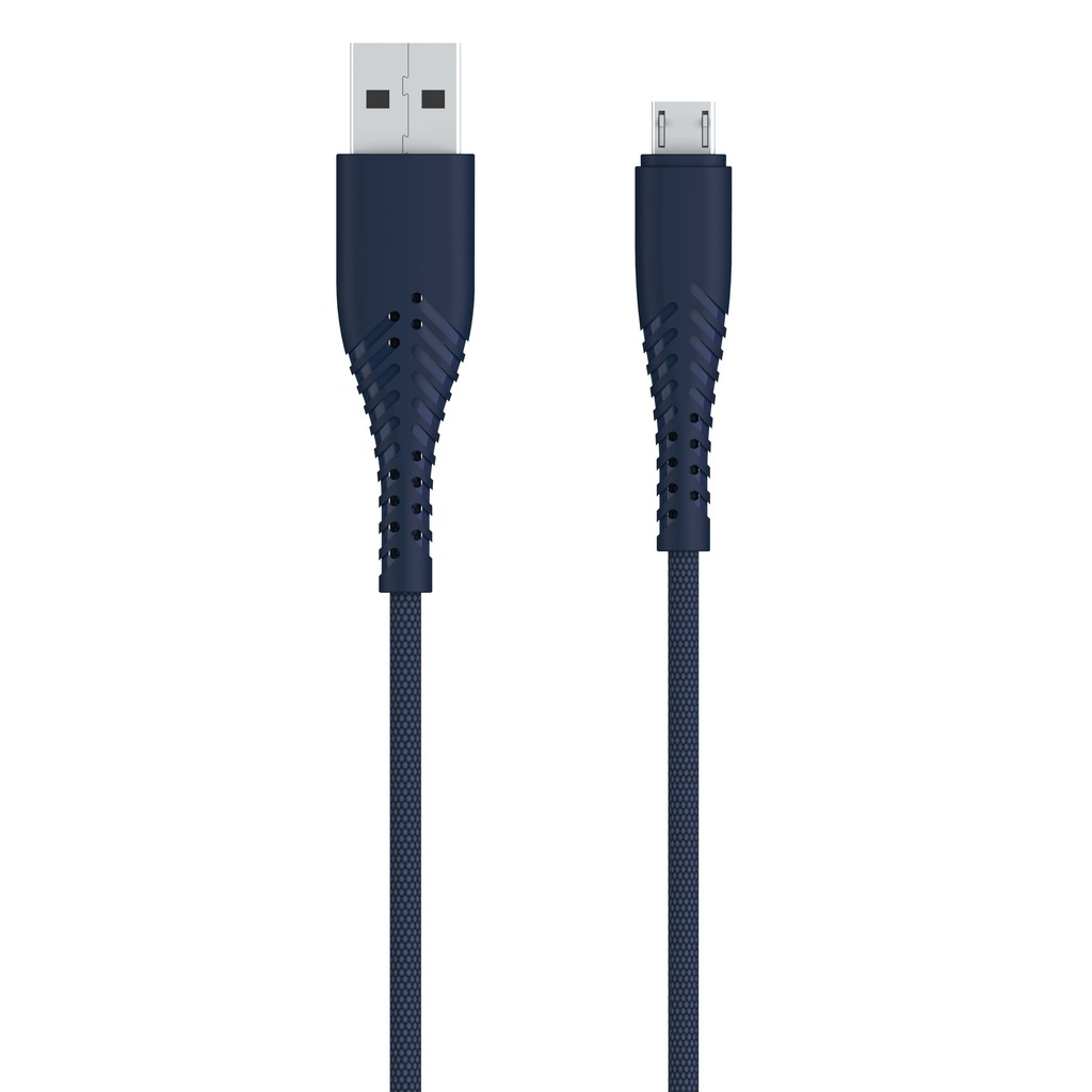 Cáp sạc Micro USB Umetravel C2-MO xanh dương đậm cấu tạo siêu bền