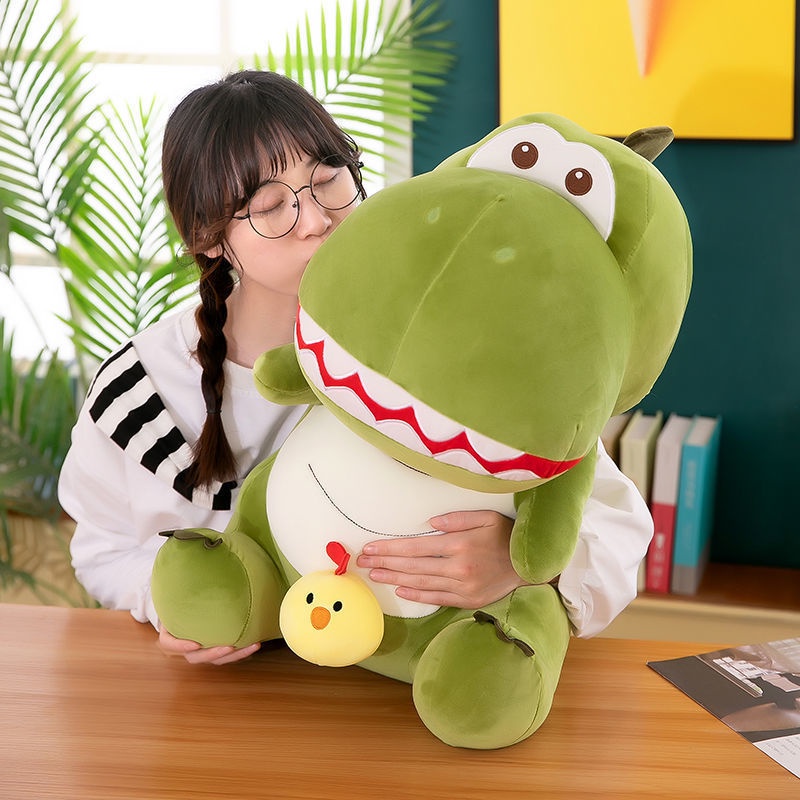 Thú Nhồi Bông Hình Gà / Khủng Long Dễ Thương Cho Bé