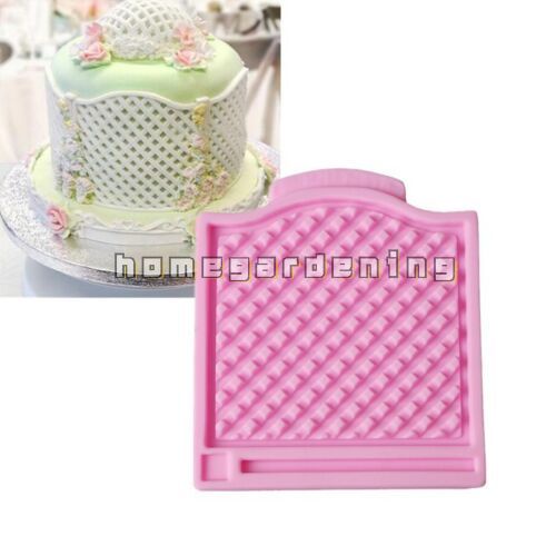 Khuôn Silicone Nhấn Bánh Họa Tiết Đan Len 3D Nhiều Kiểu