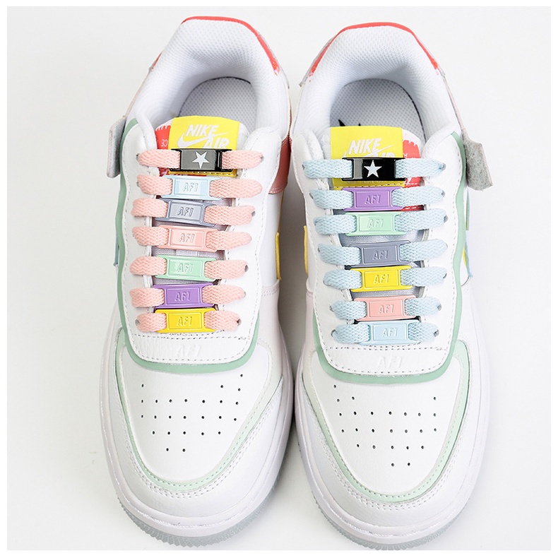 Lacetags AF1 custom trang trí dây giày AF1, AJ - Bảng màu pastel