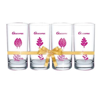 BỘ 4 LY THỦY TINH OCEAN QUÀ TẶNG GLUCERNA