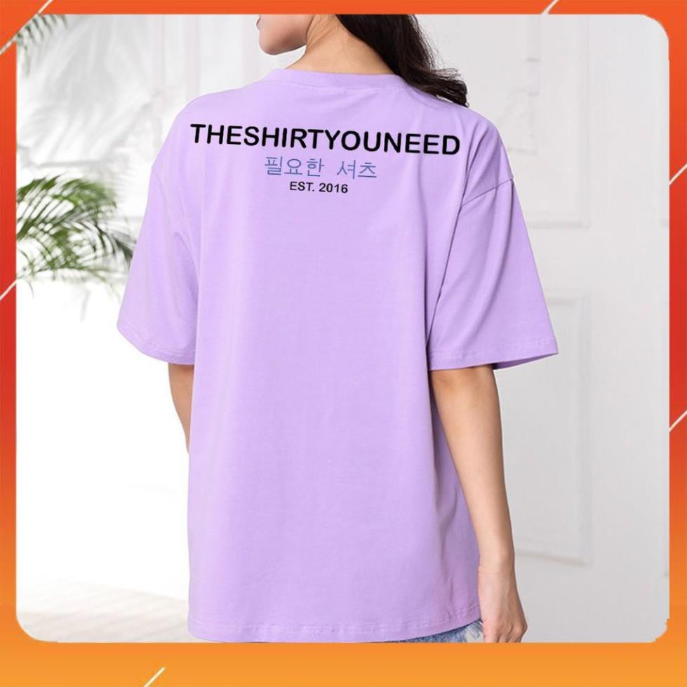Áo Thun Tay Lỡ In Nhiệt Sun Est.2016 form Unisex nam nữ phong cách Hàn Quốc