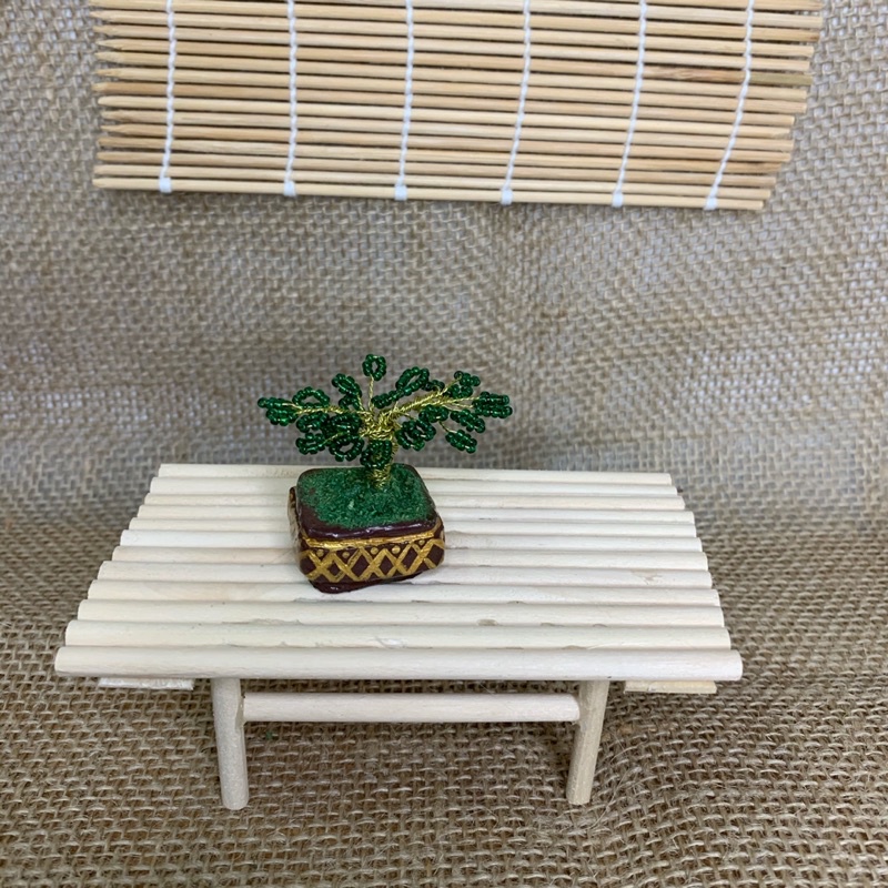 bàn gỗ mini nhà búp bê