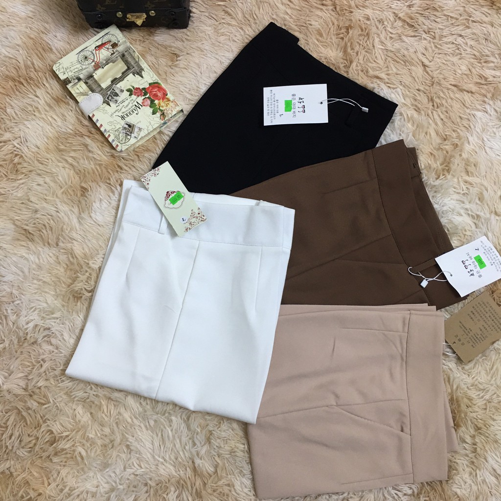 [FREESHIP] Quần Cullotes Quần Ống Suông Khóa Giữa 1 Cúc Siêu Tôn Dáng | BigBuy360 - bigbuy360.vn