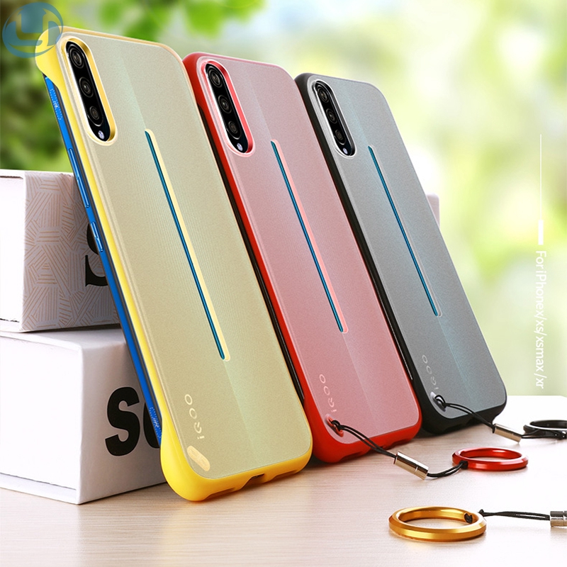 Ốp điện thoại siêu mỏng không khung màu lạt cho VIVO V17 V15 V11 PRO V11I Y91 Y93 Y95 Y85