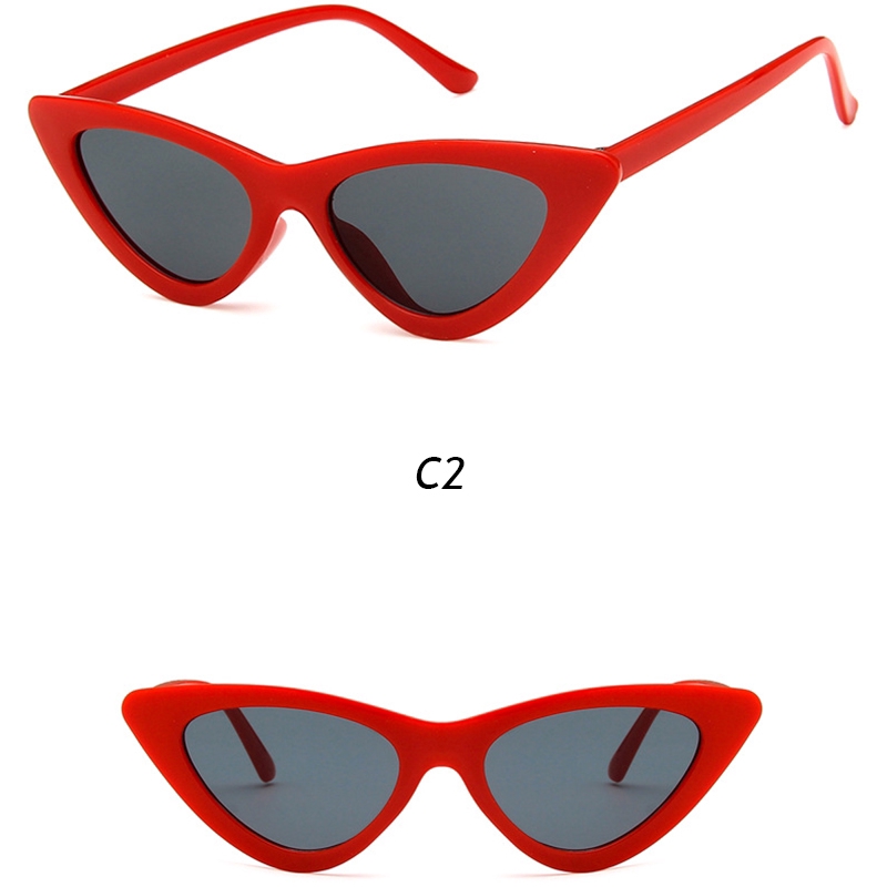 Kính Mát Mắt Mèo Phong Cách Retro Hàn Quốc