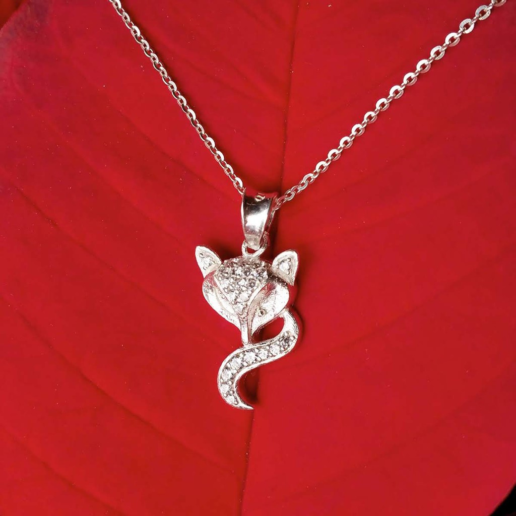 Dây Chuyền Bạc Nữ Hồ Ly Phong Thủy - Trang sức TNC Jewellery