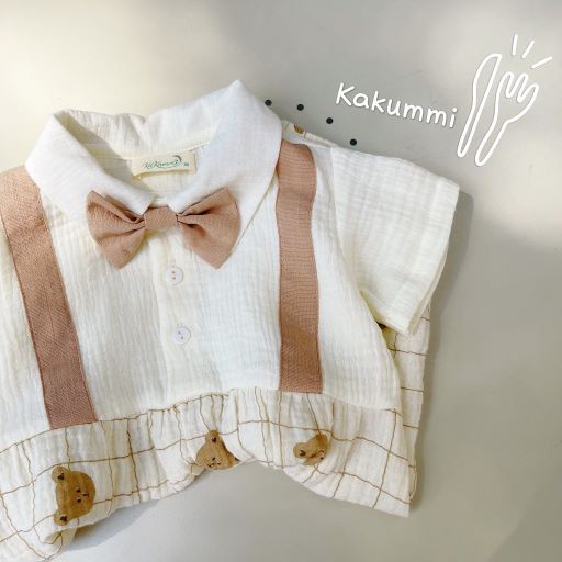 Body công tử kèm nơ cho bé (KM22-BD231)