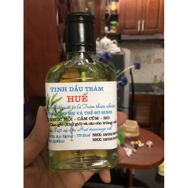 Tinh dầu tràm Huế 1 chai 100 ml có sẵn