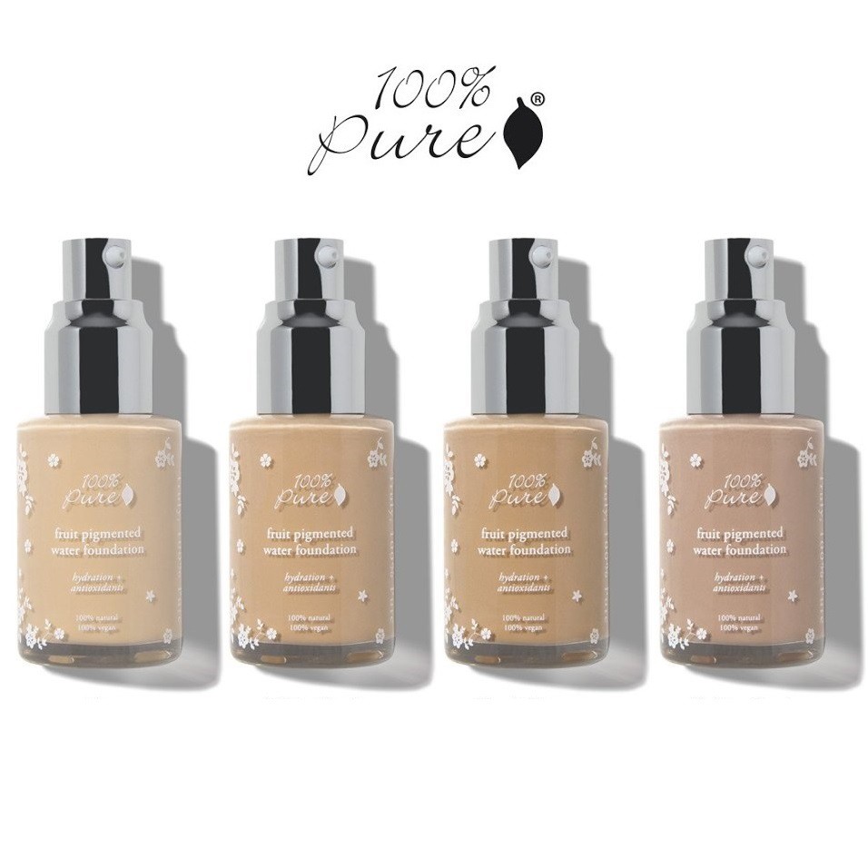 [Meoheo] Kem nền dạng nước Fruit Pigmented Water Foundation 30ml 100% Pure