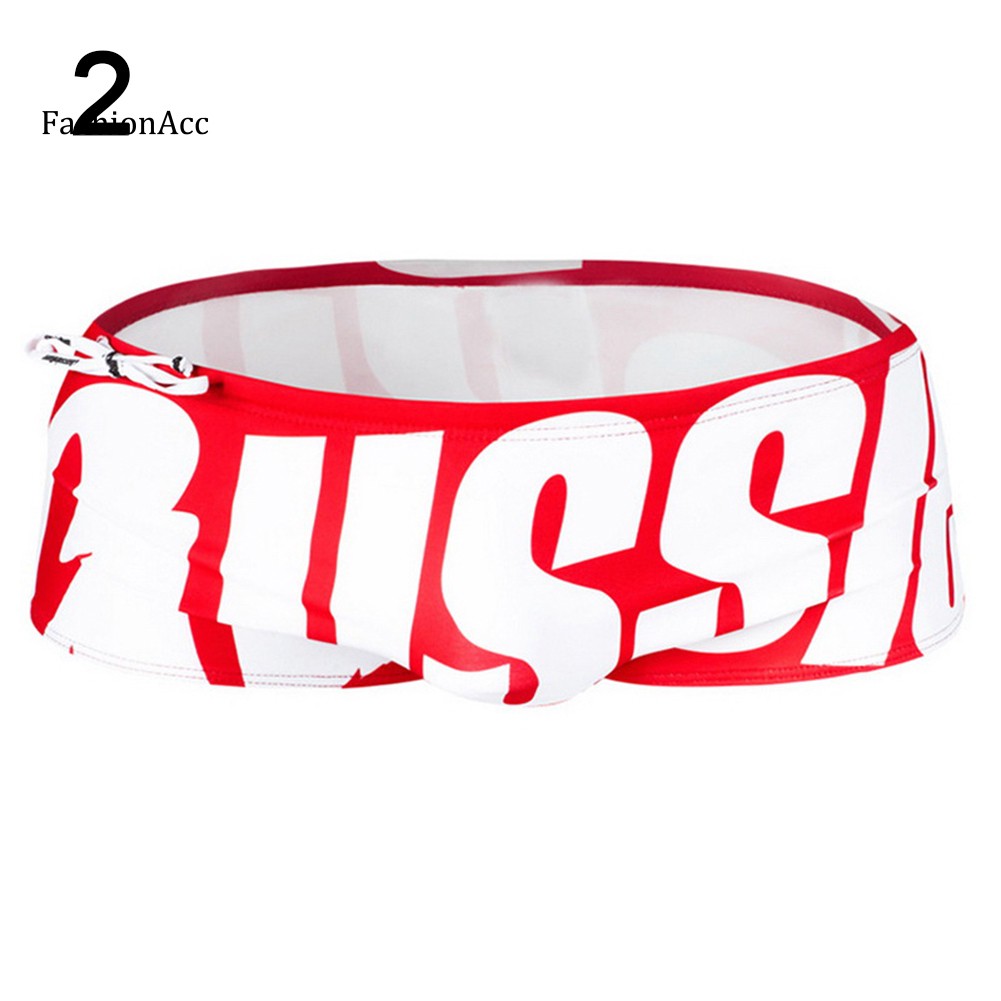 Quần bơi lưng thấp in chữ cho nam | BigBuy360 - bigbuy360.vn