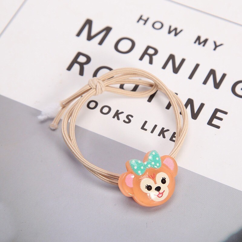 Dây Cột Tóc Dạ Quang Phát Sáng Hình Dễ Thương, Dây Cột Tóc Hàn Quốc Đẹp