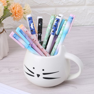 Set 12 bút mực gel 0.38mm cao cấp cho trường học/văn phòng