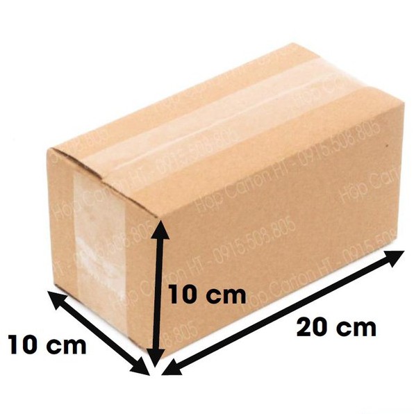 20x10x10 Combo 100 hộp carton 3 lớp ♥️ FREESHIP ♥️ siêu rẻ