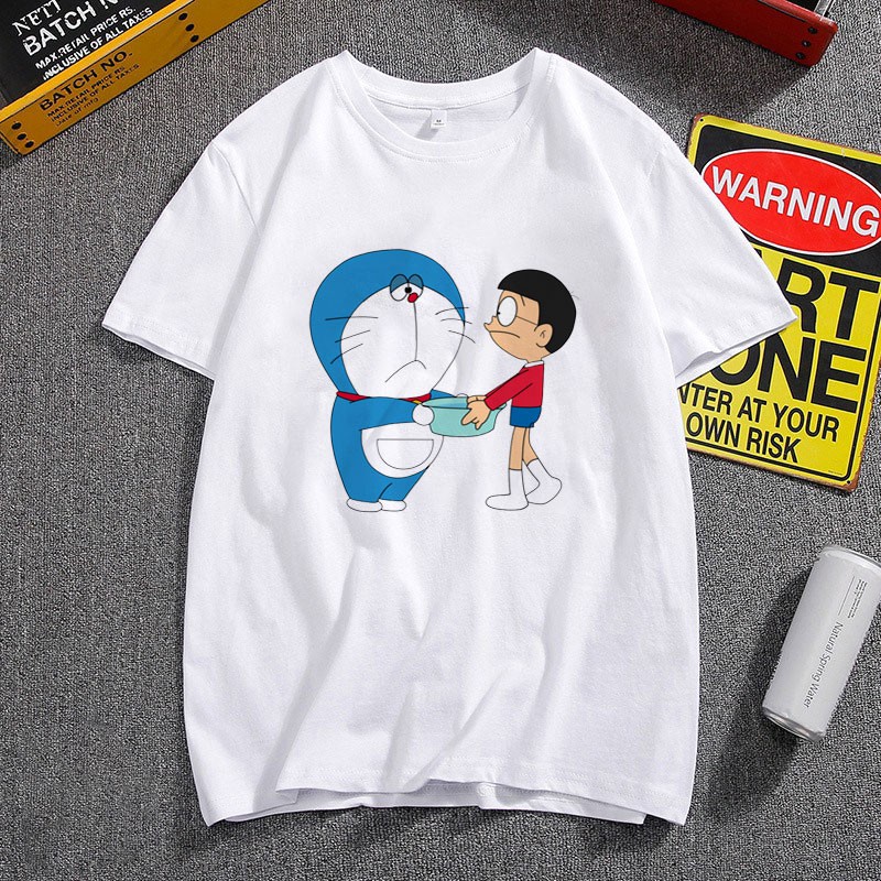 Áo Thun Phim Hoạt Hình Doraemon - Nobita ( Có Size Trẻ Em ) 6.10