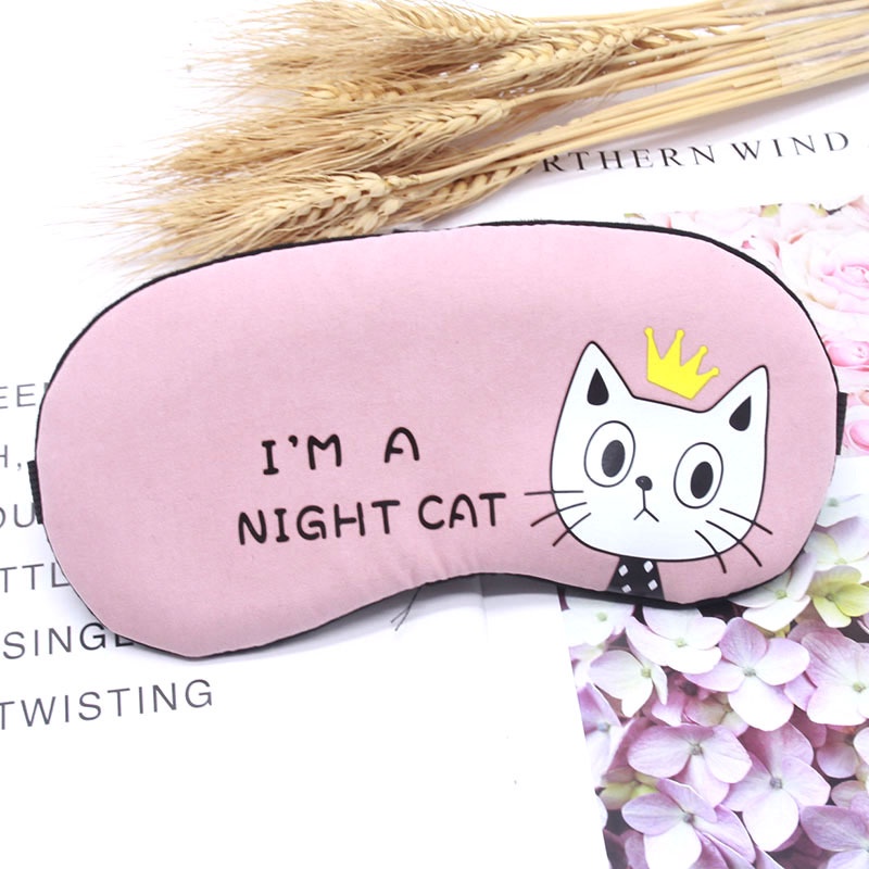 Bịt Mắt Ngủ Hình Thú Ngỗ Nghĩnh - Tặng Kèm Túi Nước Làm Mát [HÀNG MỚI VỀ]