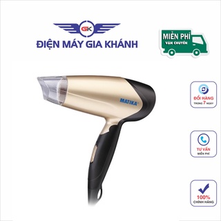 Máy sấy tóc gấp gọn matika mtk-3313 công suất 1200w