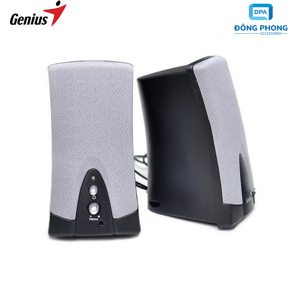 [Mã ELHACE giảm 4% đơn 300K] Loa vi tính GENIUS SP-Q06S chính hãng âm thanh 2.0 hay