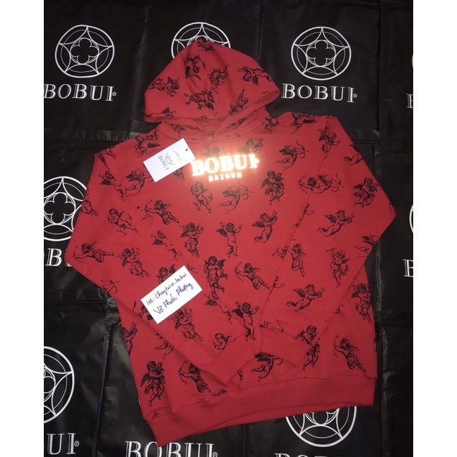 Hoodies BOBUI đỏ 100angel CHÍNH HÃNG | BigBuy360 - bigbuy360.vn