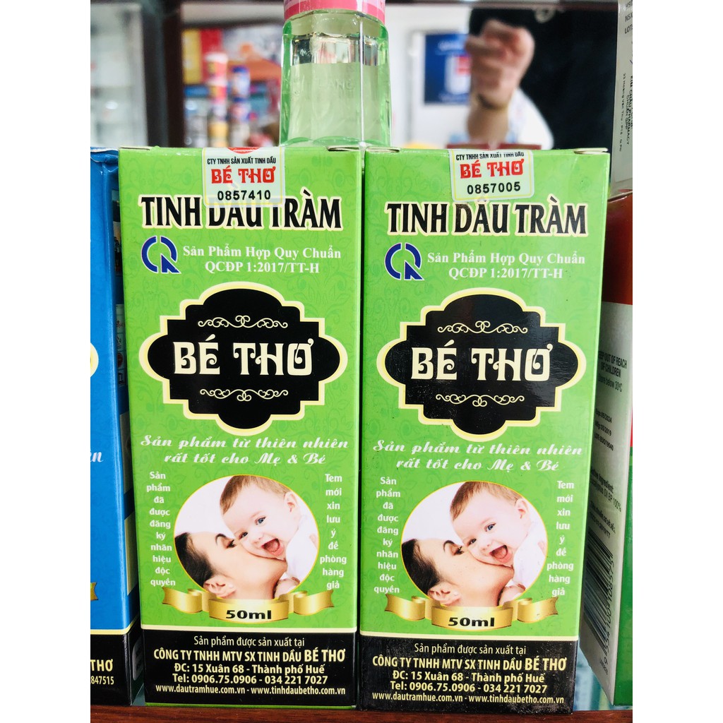 Dầu Tràm bé Thơ Xanh