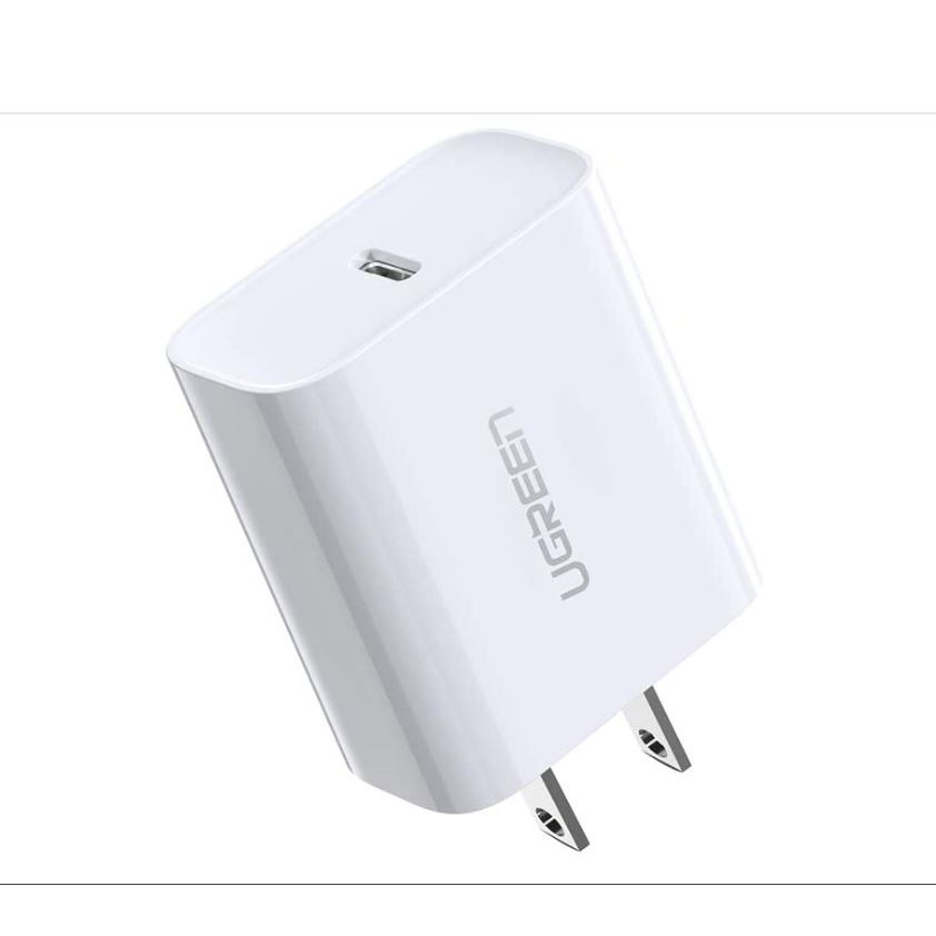 Cốc sạc nhanh USB-C PD 18W hỗ trợ sạc QC4.0 QC3.0 9V2A PD UGREEN 60449