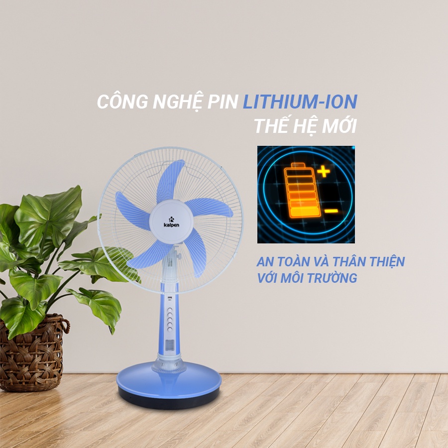 QUẠT SẠC TÍCH ĐIỆN KALPEN CFK-888