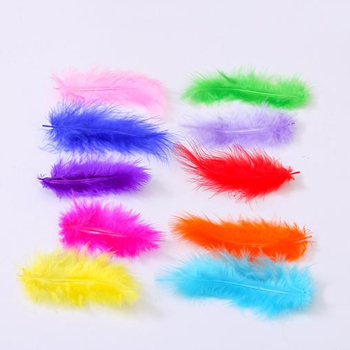 lông vũ giá rẻ 10 cái - 30 cái - 50 cái, tùy kích cỡ lông nhỏ , lớn ( Nhiều màu lựa chọn )