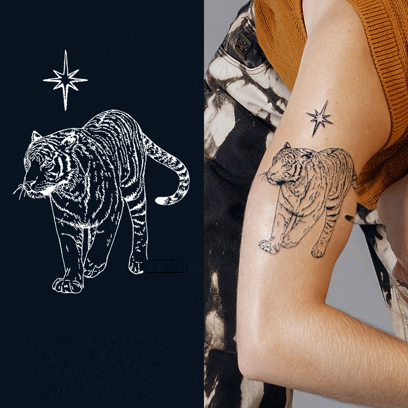 Hình xăm dán tạm thời 10 x 15 cm Unisex chống thấm nước có thể kéo dài đến 15 ngày JIAMIN Magic Tattoo