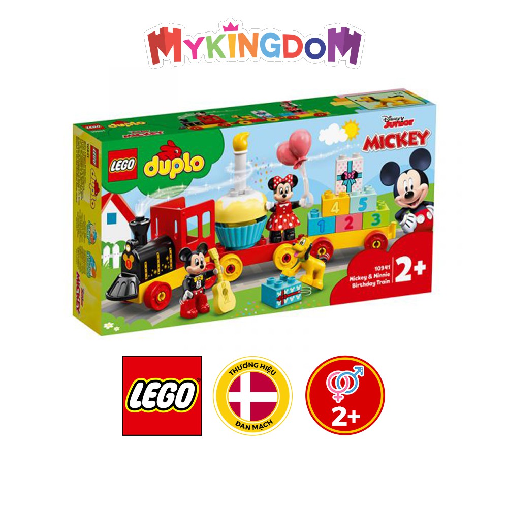 LEGO DUPLO Đoàn Tàu Sinh Nhật Của Mickey &amp; Minnie 10941