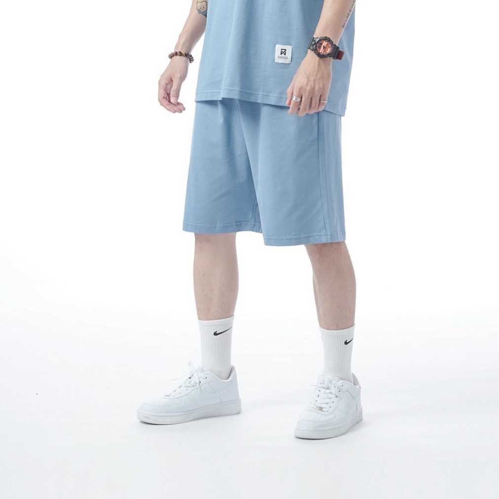 Quần Short Đùi Trơn unisex N7 thể thao basic nam nữ oversize phong cách đường phố Hàn Quốc Ulzzang