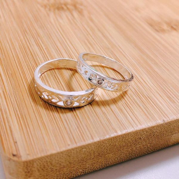 Nhẫn Đôi Bạc JQN Nhẫn Tình Bạn D17