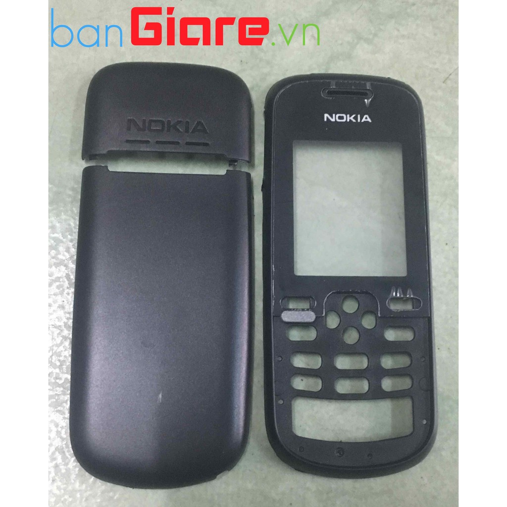 VỎ NOKIA 1661 KHÔNG PHÍM MÀU ĐEN