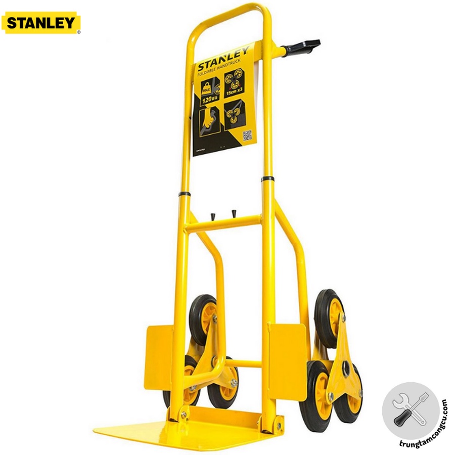 Xe đẩy hàng leo cầu thang (Có thể gấp gọn) Stanley FT521 - Tải trọng 120kgs.