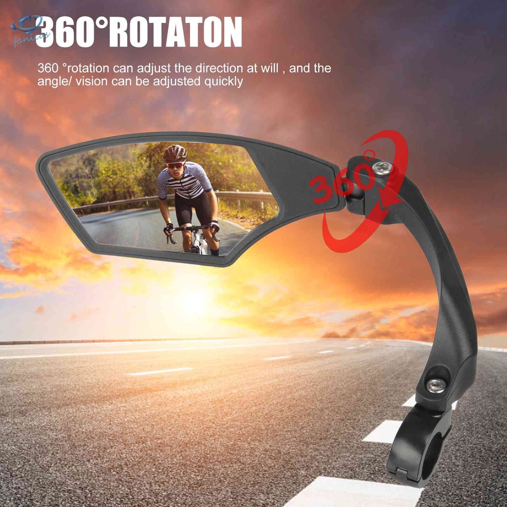 Kính Chiếu Hậu Xoay 360 Độ Cho Xe Đạp