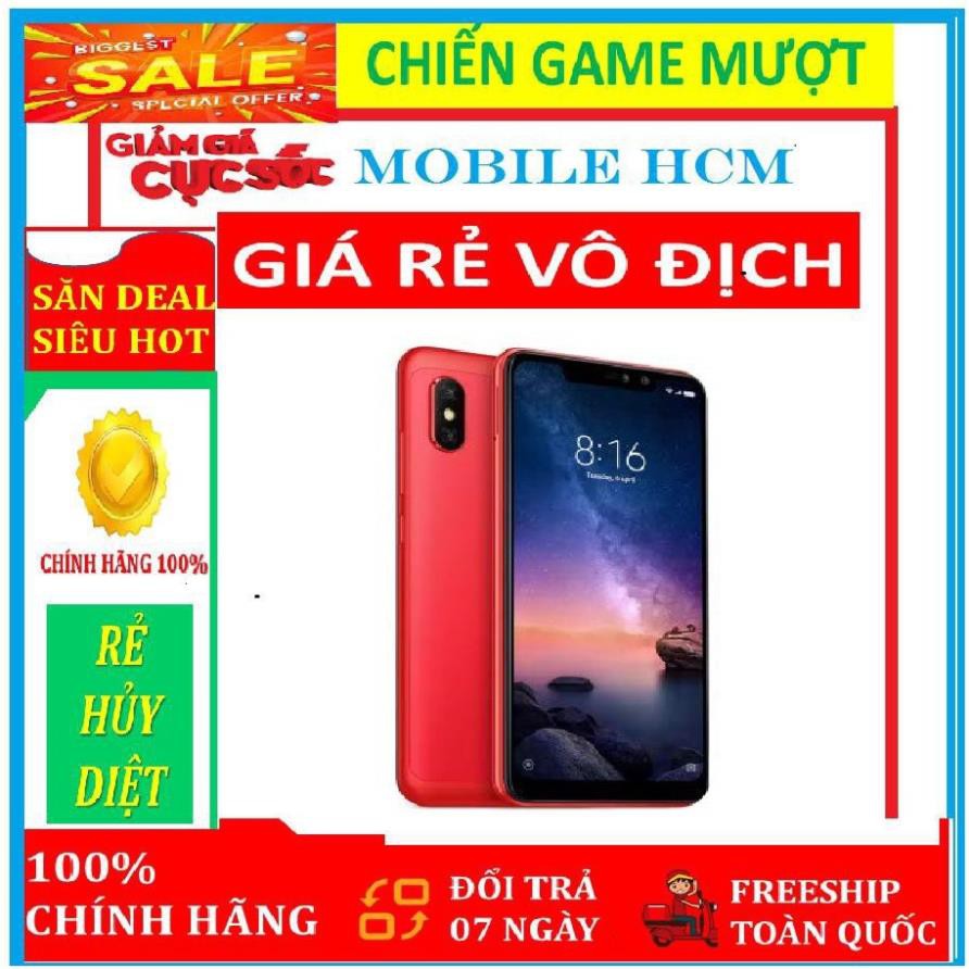 [NHẬP CHÍNH HÃNG] Điện thoại Xiaomi Redmi 6 Pro 4GB - 64GB