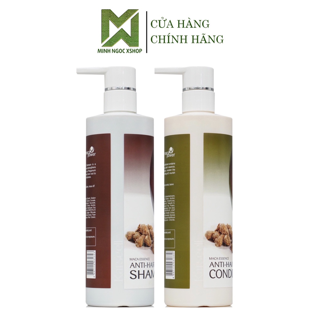 Dầu gội xả chống rụng, kích mọc tóc Karseell Maca Anti Hair Loss 500ml