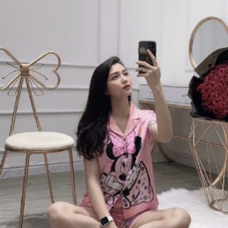 Đồ ngủ lụa Pijama lụa satin loại 1
