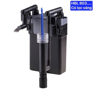 Lọc treo hbl 803 có lọc váng - lọc treo bể cá hbl sunsun
