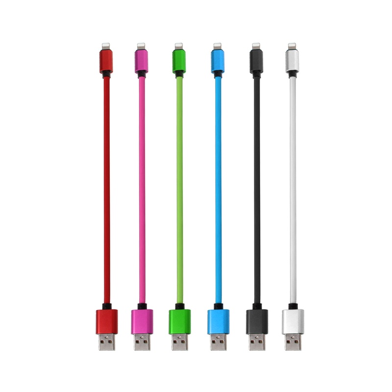 Dây Cáp Sạc Nhanh 25cm micro usb type-c Linh Hoạt Cho Điện Thoại Iphone 6 7 8
