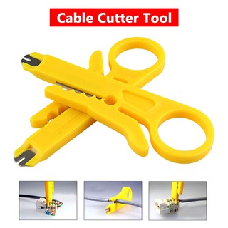 Dụng cụ tuốt dây điện nhấn dây cáp mạng