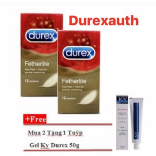Mua 2 Bcs Fetherlite tặng một Gel K.y