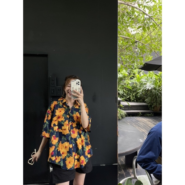 Somi Orange - Somi hoạ tiết hình thật  k10