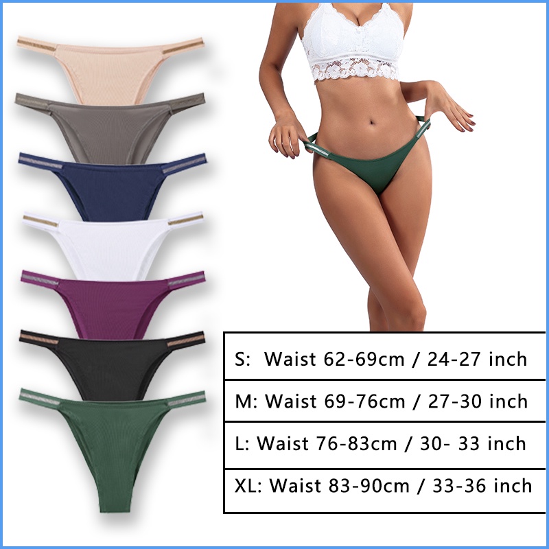 Set 7 quần lót không đường may plus size