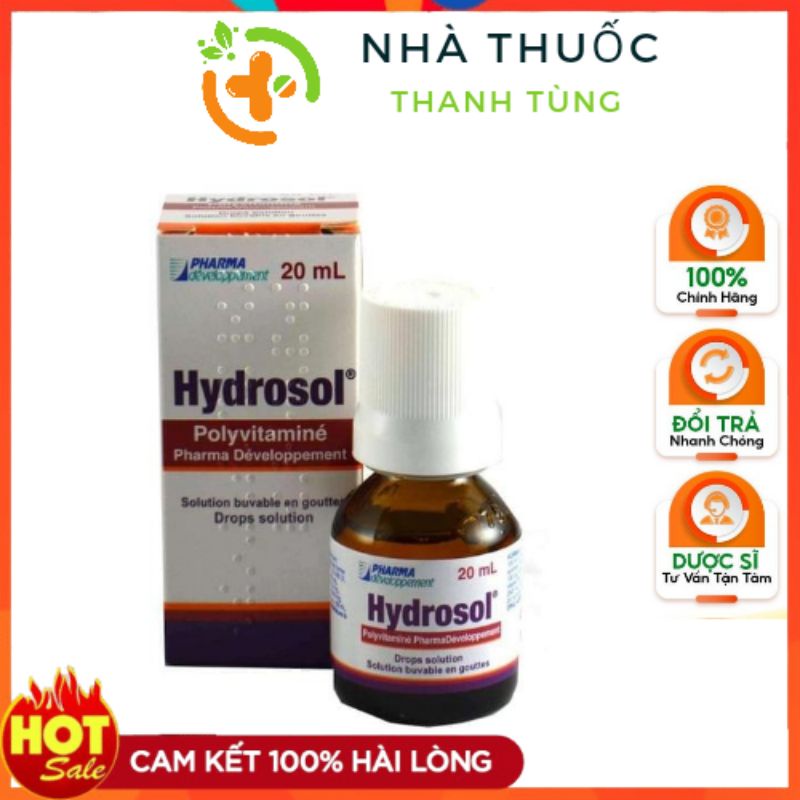 Hydrosol - Vitamin bổ sung cho bé - phát triển toàn diện
