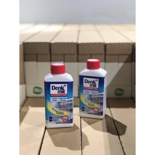Dung dịch vệ sinh máy rửa bát Denkmit 250ml hàng chính hãng