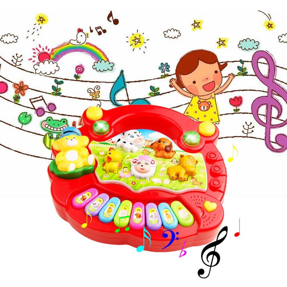 Đồ chơi đàn Piano có nhạc cho bé