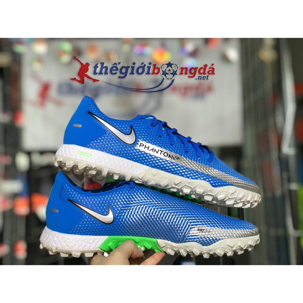 [Nhiều màu] Giày đá bánh chính hãng Nike React Phantom GT Pro TF [ĐỔI SIZE THOẢI MÁI]