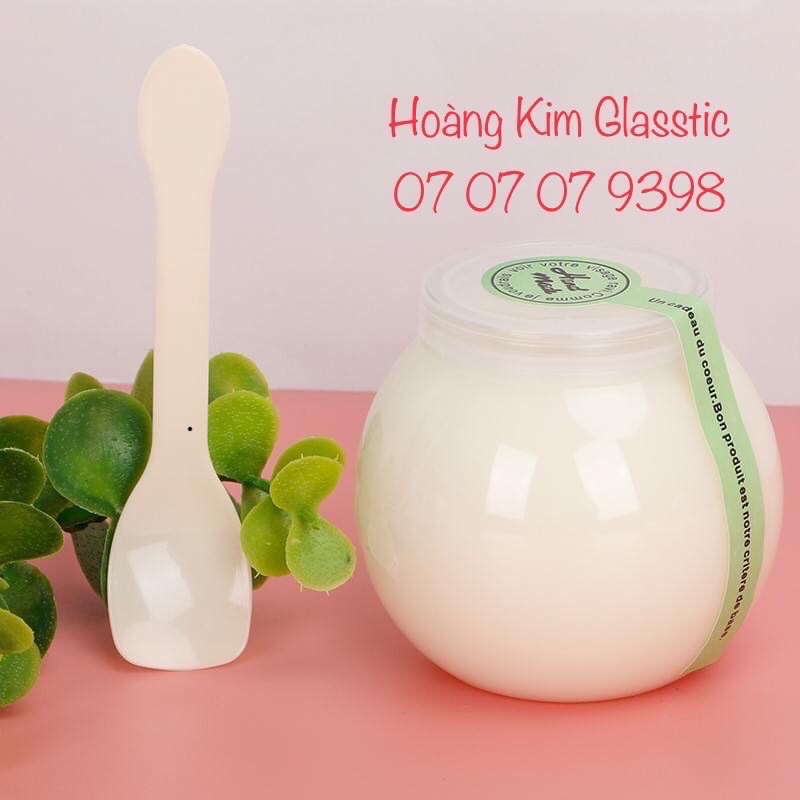 HỦ TRÒN 200ml THUỶ TINH NẮP NHỰA