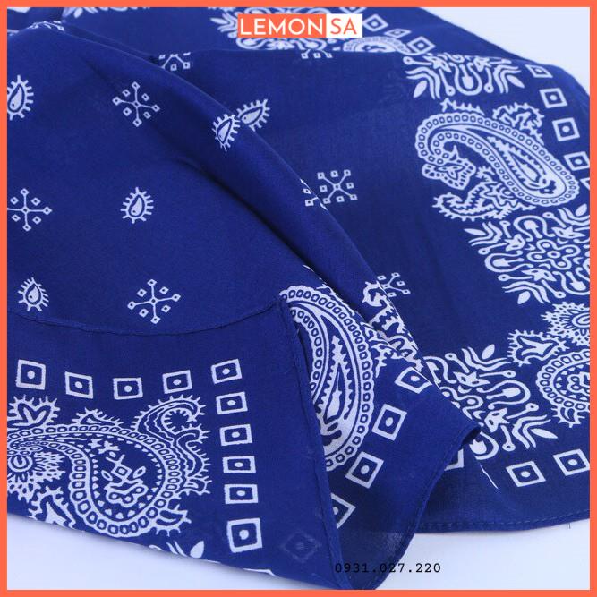 Khăn bandana turban cotton khăn đa năng, hiphop quấn tóc, cổ, quấn tay cho nam và nữ trẻ trung năng động