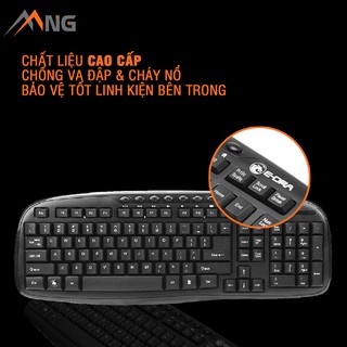 Bộ bàn phím chuột E-DRA EC888BK